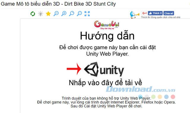 Tải Unity Web Player