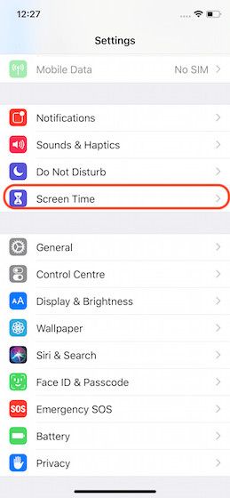 Hạn chế sử dụng Twitter trên iOS bằng Screen Time