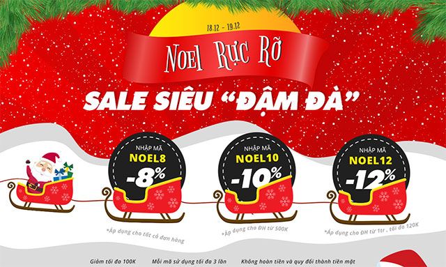 Thời điểm mua sắm siêu sale