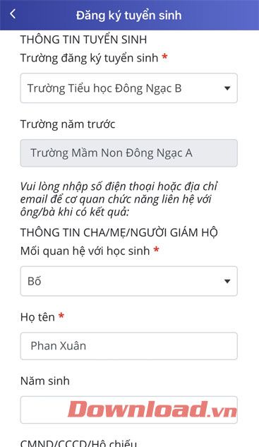 Lựa chọn trường thành công