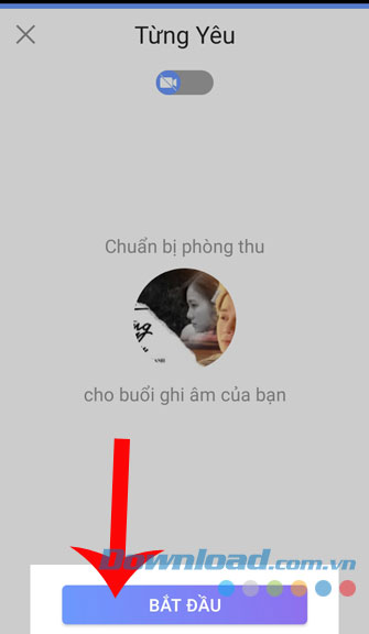 Nhấn nút Bắt đầu