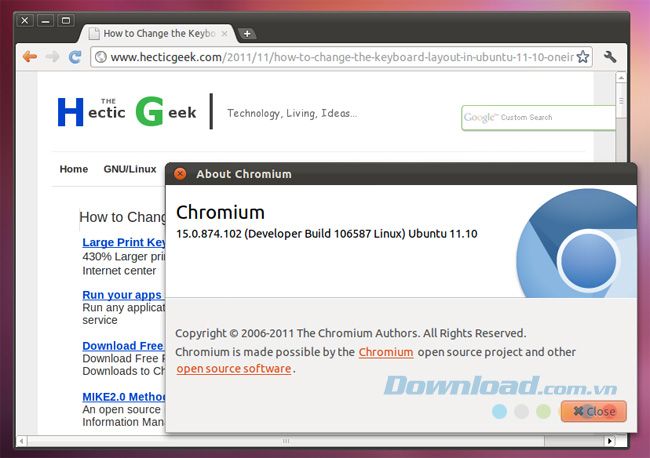 Trình duyệt Chromium