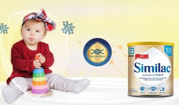 Sữa bột Similac 5G số 1 400g (0 - 6 tháng)