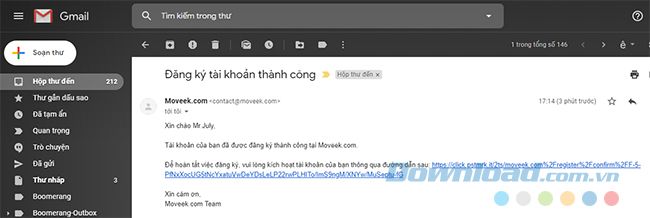 Kiểm tra email