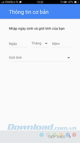 Ngày sinh