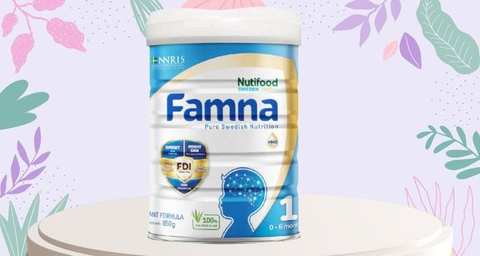 Sữa bột Nutifood Famna số 1 850g (0 - 6 tháng)