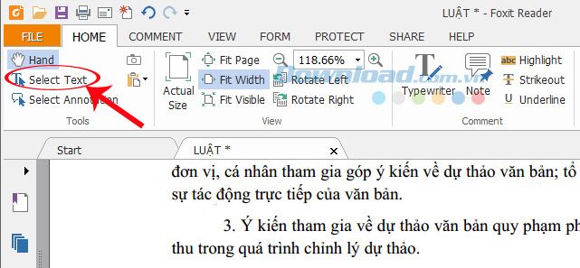 Mở tài liệu PDF cần chỉnh sửa