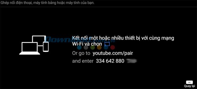 Hướng dẫn cách điều khiển Youtube trên máy tính bằng điện thoại