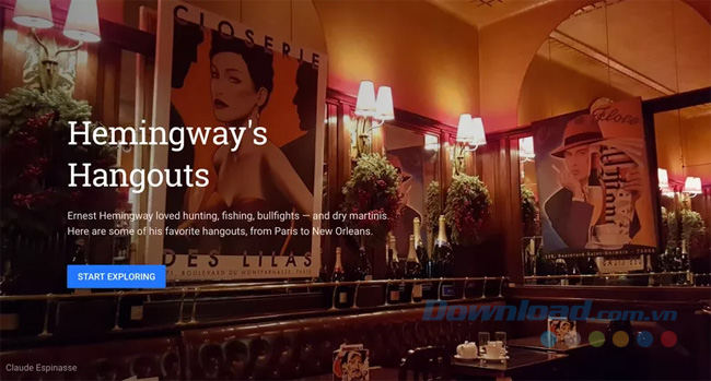 Khám phá về Hangouts của Hemingway