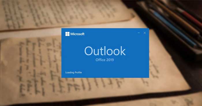 Vấn đề không mở được Outlook