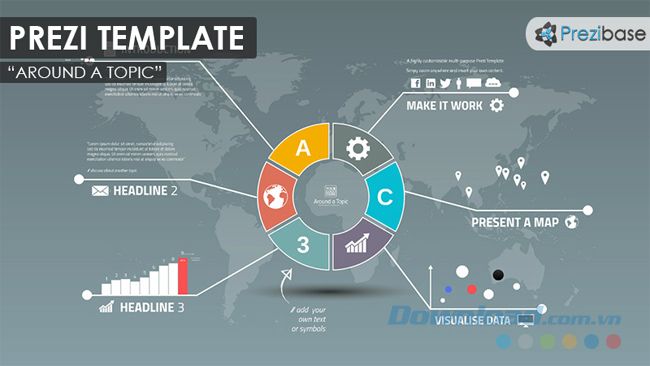 Mẫu Slide của Prezi