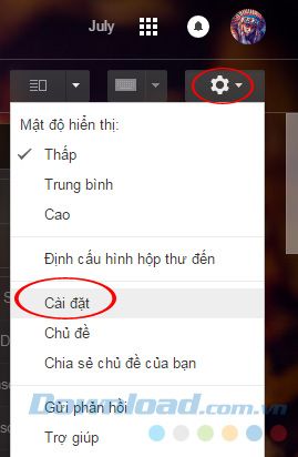 Cài đặt