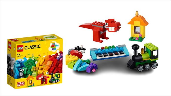 Hộp đồ chơi xây dựng Lego Classic 11001 (123 chi tiết)