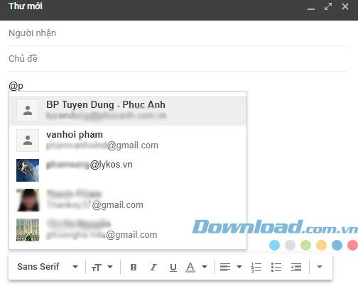 Thẻ Gmail