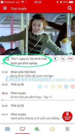 Dịch vụ VTC Go trên di động