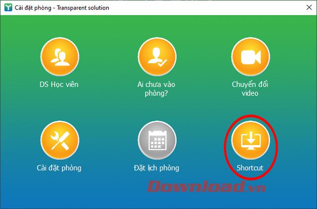 Tạo shortcut cho TranS trên máy tính