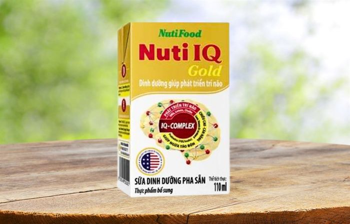 Sản phẩm sữa pha sẵn Nuti IQ Gold