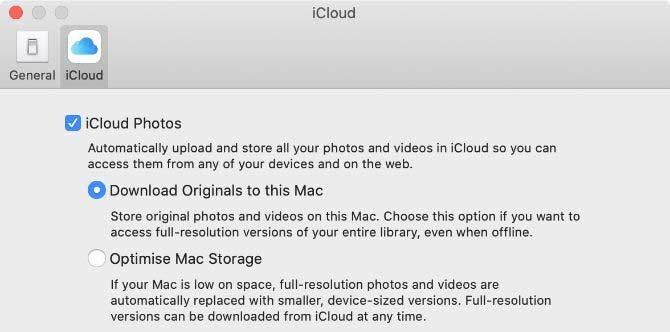 Xem iCloud trên Macbook