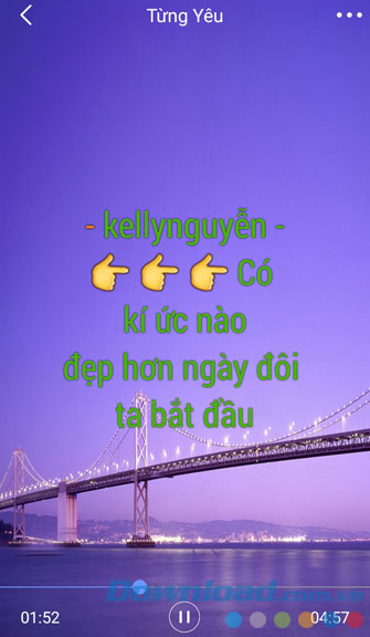 Bắt đầu hát Karaoke