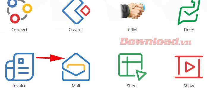 Đăng ký Zoho Mail bằng email cá nhân