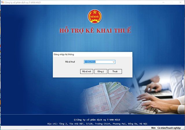 Cách tạo tờ khai thuế trên HILO-TAX