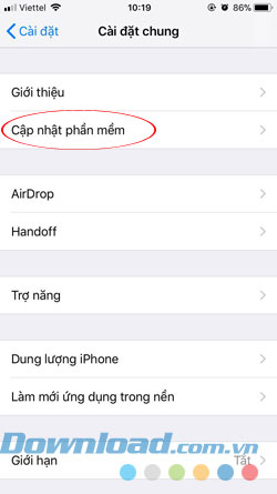 Sự cố tin nhắn trên iPhone