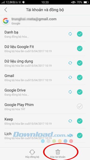 Hướng dẫn xóa tài khoản Gmail