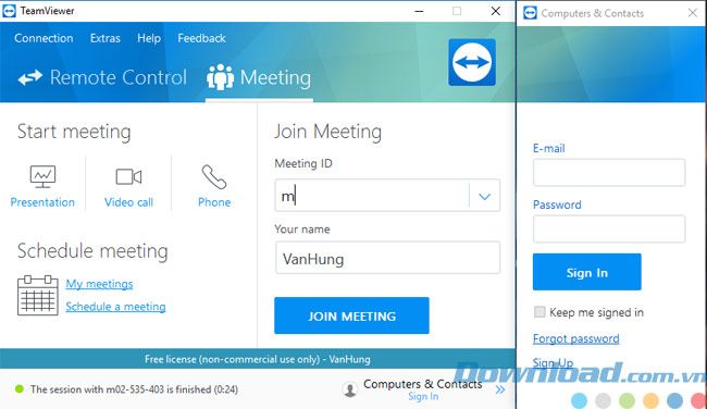 Ứng dụng TeamViewer