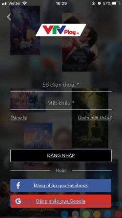 VTVPlay trên iOS