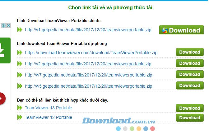 Ứng dụng TeamViewer