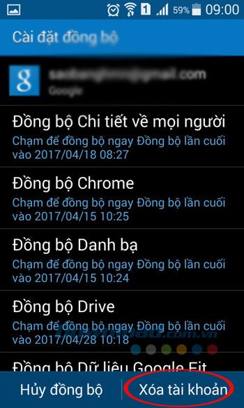 Hướng dẫn xóa tài khoản Gmail