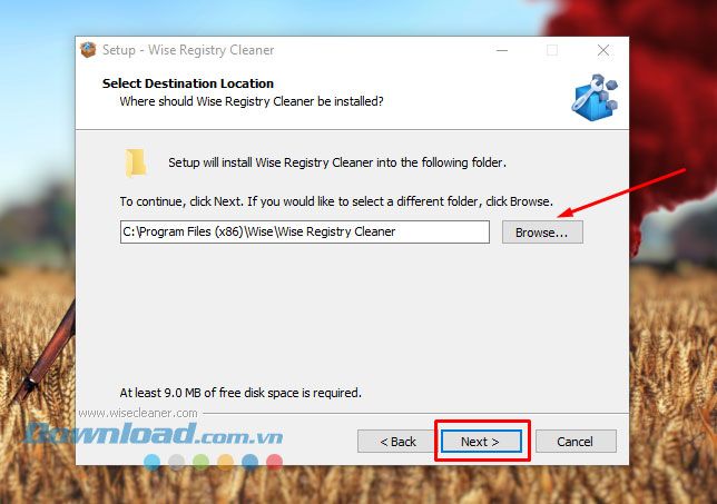 Hướng dẫn tải và cài đặt Wise Registry Cleaner