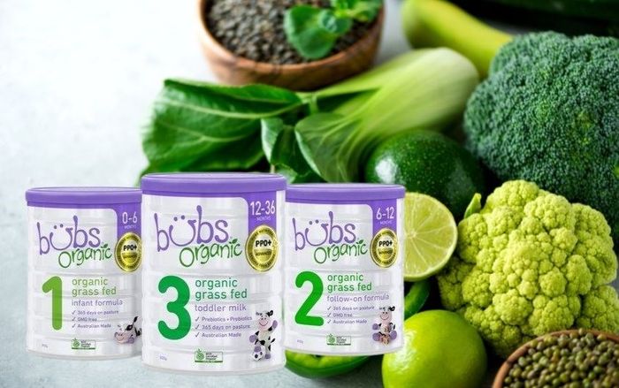 Bột ăn dặm Bubs Organic