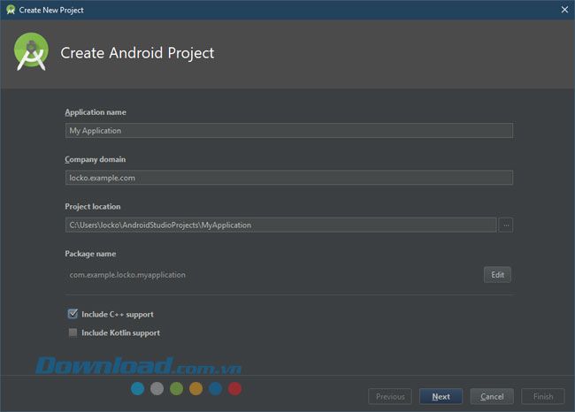 Công cụ Android Studio