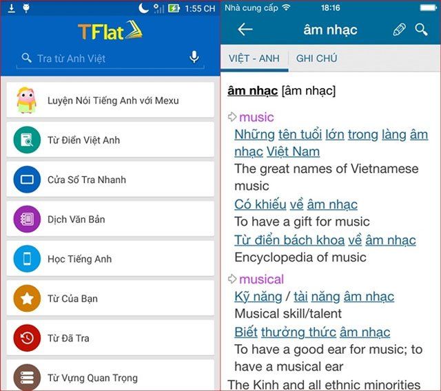 Ứng dụng Tra Từ Điển