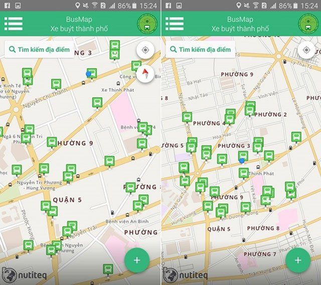 Ứng dụng Tra cứu Xe bus