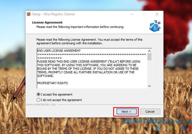 Hướng dẫn tải và cài đặt Wise Registry Cleaner