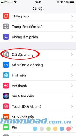 Vấn đề về tin nhắn trên iPhone