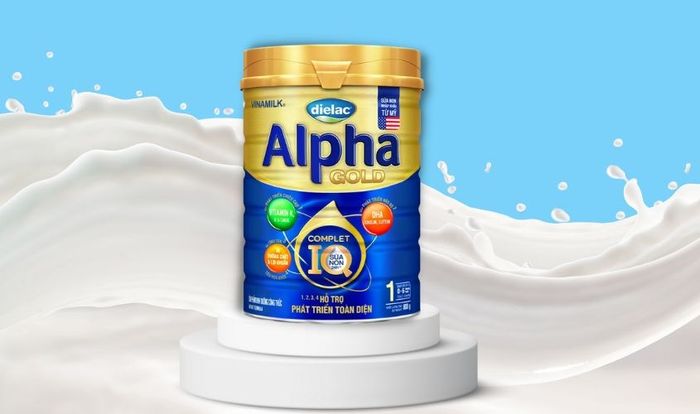 Sản phẩm sữa bột Dielac Alpha Gold IQ số 1 800g (0 - 6 tháng)