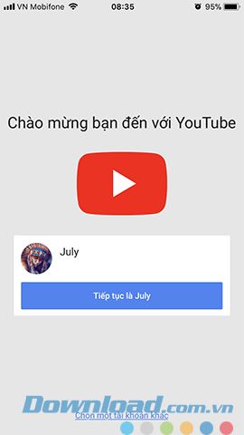 Đăng nhập tài khoản Google