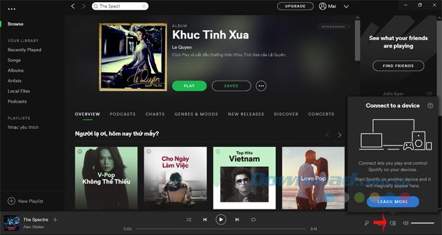 Kết nối thiết bị