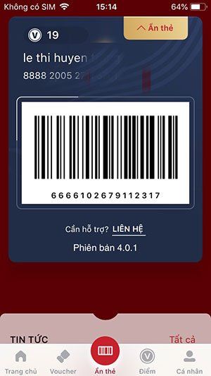 Mã vạch cá nhân