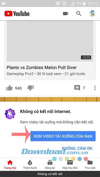 Xem video trên YouTube