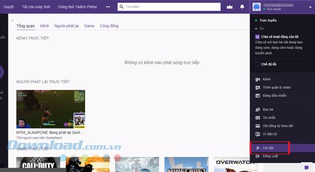 Thông Tin Về Twitch