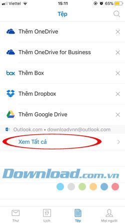 Trải nghiệm đăng nhập và sử dụng Outlook