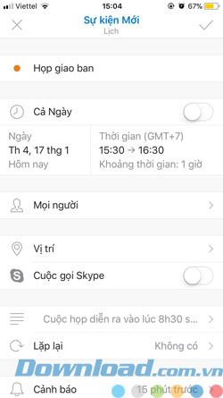 Trải nghiệm đăng nhập và sử dụng Outlook