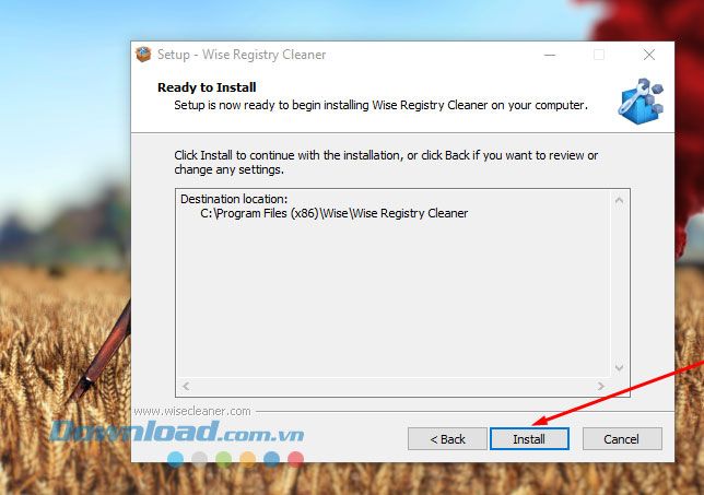 Hướng dẫn tải và cài đặt Wise Registry Cleaner
