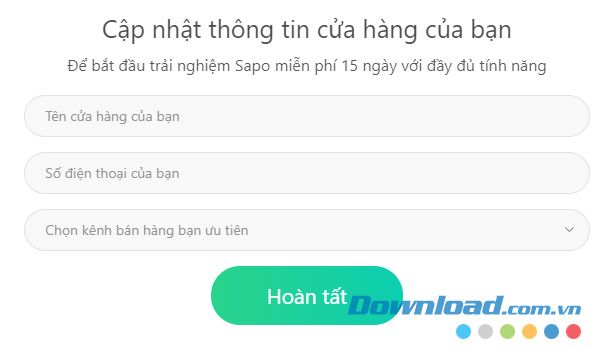 Sử dụng tài khoản Google