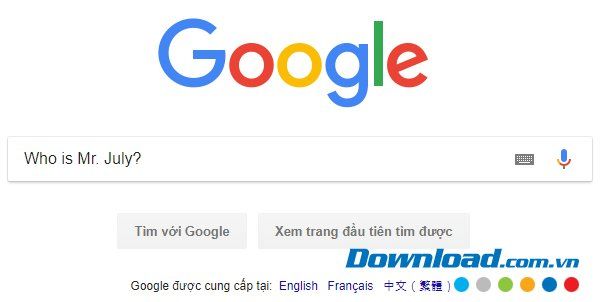 Tìm kiếm trên Google