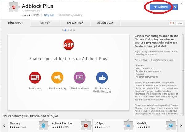 Hướng dẫn cài đặt Adblock Plus trên trình duyệt Firefox